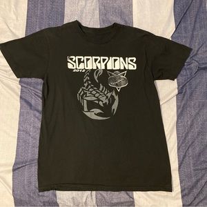 Scorpions 2012 The Final Sting Concert Tour Shirt Sz S Black